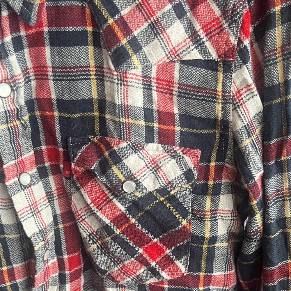 Levi's Multicolor Plaid Casual Shirt - Picture 3 of 3